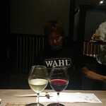 神戸牛と蟹料理 眞 - いつものダブルワイン。