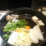 神戸牛と蟹料理 眞 - 野菜。