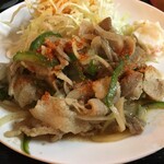 Hai Gatten - 豚肉とピーマンの細切り炒めご飯大