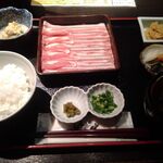 （2020.06）豚ねぎしゃぶ御膳（提供時）