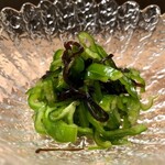 はっこく - 2020.5.  ピーマンの塩昆布和え