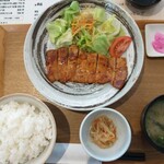 Oshokujidokoroakanaya - 大山豚ロースみそ漬け定食