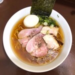 中華そば うお青 - 上中華(醤油)