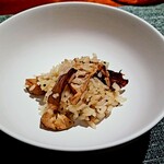 蒼 - 3種のキノコ　土鍋ごはん　香り高くいつも大好きすぎるご飯。折に詰めてほしい。