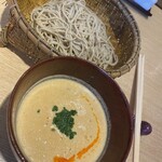 神宮の蕎麦 - 豆乳坦々せいろ