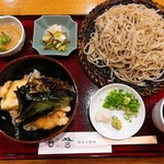 Teuchi Soba Aida - ミニ天丼セット