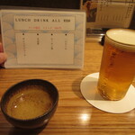 Sobagami - ランチビール・サービスの酒
