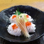 味心 すず木 - ラッキー！本日から始まった、鱧落とし。