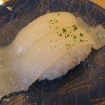 回転寿し トリトン - 【2012年05月】真いかの・・・＠136円。