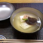 味心 すず木 - 鱧のお吸い物。最高！