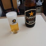 一力 - ビール大瓶４２０円