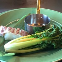 鉄板焼 燔 - 鮮魚と野菜の鉄板焼き
