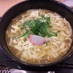 利乃利 - 新メニュー「たっぷりチーズカレーうどん」です！マイルドな味わいがたまりません！