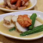 波へい - 長いもとオクラのオデン