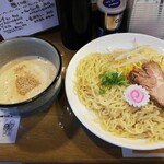 らーめん武蔵堂 - クリーミー柚子こしょうつけ麺  大２玉９５０円(税込)