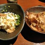 日本酒バル 蔵よし - ポテトサラダと忘れた