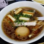 塩そば専門店 桑ばら - 秋刀魚節と鴨の胸腺のつけそば