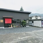 そば夢処 きた村 - 鬼怒川温泉街からちょっと離れた住宅街。裏の方には鬼怒川が流れています。