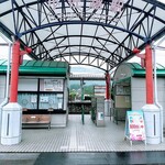 そば夢処 きた村 - 小佐越（こさごえ）駅！かつては東武ワールドスクウェアの最寄駅でしたが専用駅が隣りに新設されました。店は連絡橋や踏切を渡り裏側です。