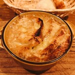 ラ ペッシュ - オニオングラタンスープ