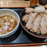 麺屋 睡蓮 - チャーシューつけ麺チャーシュー増し