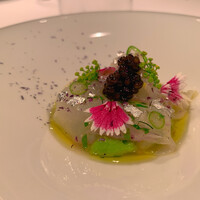 ジョンティ アッシュ - 活鯒のカルパッチョ