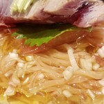 麺屋 六感堂 - 冷製 鰹とトマトの山椒SOBA