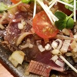 麺屋 六感堂 - カツオ カルパッチョ