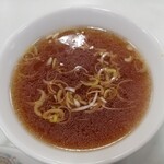 かいらく - 冷し中華 スープ付き
