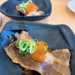 かっぱ寿司 - 神戸牛炙りいくらのせ