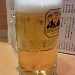 田島亭 - 生ビール