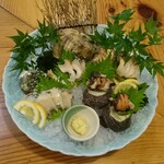活魚料理一徳 - 本日のおすすめ造り盛