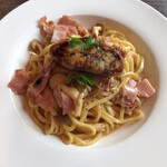 宇都宮スパ屋 - フォアグラパスタ