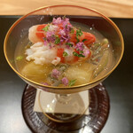 新地 やま本 - 車海老