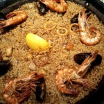BAR COMEDOR UNiCO - 海鮮のパエリア