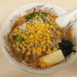 大雅 - サッポロ味噌ラーメン、バター・コーン（750円)