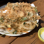 江之島亭 - かき揚げ