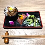 神戸牛と蟹料理 眞 - 前菜