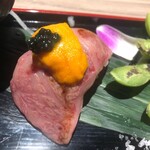 神戸牛と蟹料理 眞 - 肉寿司