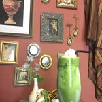 カフェ ファイブ - アイス抹茶ラテ