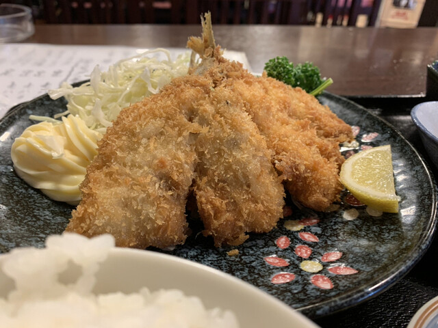 日替わりのフライの定食がサクサクふわふわ最強 By Ko Tz 海鮮酒房 川 かいせんしゅぼう かわ 三国 魚介料理 海鮮料理 食べログ