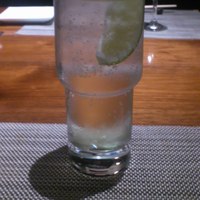 神戸プレジール 本店 - ミント焼酎のライムカクテル