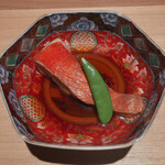Narihan - 金目鯛の煮付けです。
                毎回，煮出しも飲み干してしまいます！