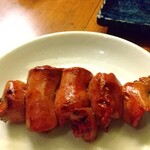 地鶏屋ごくう - レバはタレで。甘すぎないタレが素材のよさを引き立てます