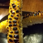 地鶏屋ごくう - トウモロコシは初夏の味ですね。