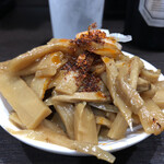 中華そば べんてん - ビールのおつまみ