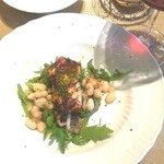 La Brianza - 入荷したてでお料理して下さった新鮮ヒイカの照り焼き、とても香ばしいお醤油の焼けたような香り。照りがピカリ、本当にやわらかく甘みある味わいおいしかったです。