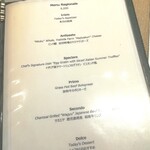 La Brianza - メニューは随時変わりますが、この日はこういうラインナップでしたというご参考に。