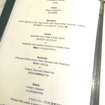 La Brianza - メニューは随時変わりますが、この日はこういうラインナップでしたというご参考に。