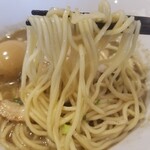 らーめんキッチン いいづか - 煮干しそば　800円  全粒粉の麺